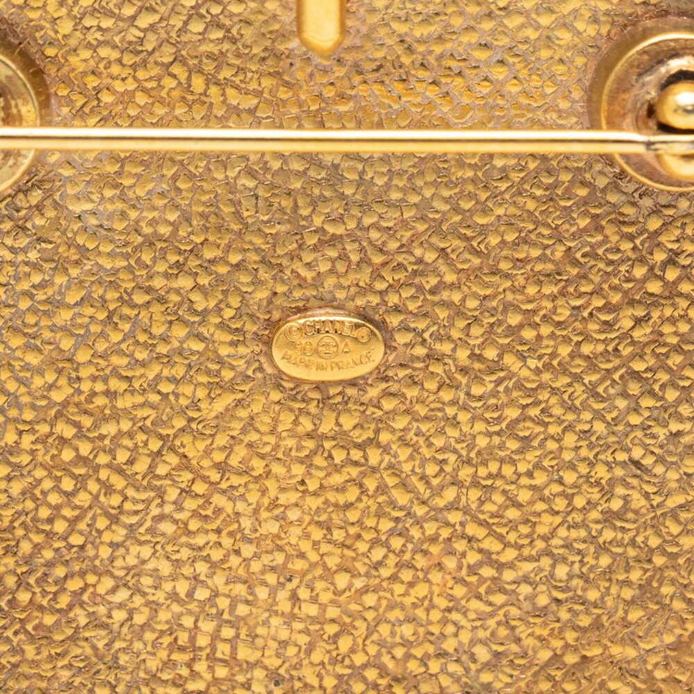 CHANEL Authentic Gold Brooch - Picture 3 of 3
